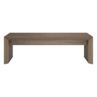 Hudson&Canal Oswin 48"W Rectangular Coffee Table - Antiqued Grey Oak-Table is made of high-quality and durable MDF materials