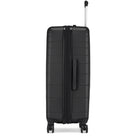 Bondstreet Panoramic 30.5" ABS/PC Hardside Check-in Luggage - Black-Telescopic trolley handle with multi-stage locking heights