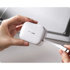 Torras YOGA Retractable 67 W Fast Charger - White-The TORRAS YOGA 67W Charger supports multiple output voltages to accommodate various devices:. 5V, 9V, 12V, 15V and 20V. These voltage levels are standard in USB Power Delivery (PD) charging protocols, allowing the charger to intelligently adjust based on the connected device's requirements