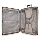 Ricardo Beverly Hills 29" Montecito 2.0 Hardside Upright Check-in Luggage - USB Port - Champagne-Top and side carry handles with bottom carry grip - Makes lifting, carrying, and loading the suitcase easier from multiple angles