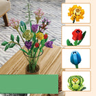 Contixo Tulip Bouquet Floral Collection Building Block Set-Grade 3+