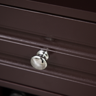 HOMCOM 46" Sideboard Buffet Cabinet with Built-in Wine Rack & Drawer - Espresso-Color: Espresso