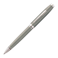 A.T. Cross Coventry Gunmetal Gray Ballpoint Pen Gray - Medium - Black Ink-Black ink ballpoint pen