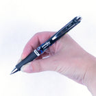 Pentel EnerGel Retractable Gel Roller - (0.7mm) Metal Tip - Urban Pattern - Black Ink-Liquid gel ink dries so fast even left-handed writers love it - no smears, no smudges, no globs