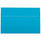 JAM Paper A9 Coloured Invitation Envelopes with Peel & Seal Closure - 5 3/4 x 8 3/4 - Blue Recycled - 100 Pack-This envelope is fashioned from 60lb paper, has a smooth finish, and a Peel & Seal adhesive strip closure!