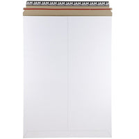 JAM Paper Photo Mailer Stiff Envelopes with Self Adhesive Closure, 13 x 18, White, 10 Pack (6PSWg)-Size: 13" X 18"
