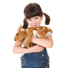 Folkmanis Fawn Puppet-Surface washable with cold water and air dry
