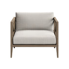 Modway Northlake Outdoor Teak Armchair - Pebble-7