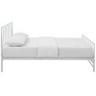 Modway Estate King Bed - White-Assembly Required