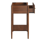 Modway Zaire 30" Bathroom Vanity Cabinet - Walnut-Assembly Required