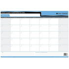 Day-Timer Undated Flexible Erasable 30/60-Day Wall Planner - 17" x 24" - Bilingual-Reversible: side one - horizontal 30-day undated; side two - horizontal 60-day undated