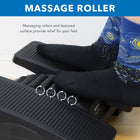 Mount-It! Dual Pedal Ergonomic Footrest - Black-Non-skid feet keep footrest in stable position on any type of floor 