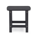 Backyard Lifestyles Side Table - Black-Will Not Crack, Chip, Rust, or Peel.