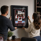 Frameworth Jordan Staal 16" H x 20" W Replica Signature Frame Carolina Hurricanes 2026 Stanley Cup Champions - Officially Licensed NHL/NHLPA-Product-type accurate build: Clear protective front helps preserve the printed display while keeping the framed artwork ready for everyday wall display