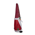 GEMMY Airblown Inflatable Christmas Damask Tomten with Curved Hat - 60"-Lights up with bright, energy-efficient LED light