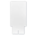 Flipside Premium Corrugated Plastic Dry Erase Tabletop Marquee Easel - 11" x 17" - 2 Pack-Effortlessly showcase announcements, menus, and messages