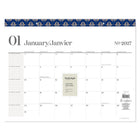 Cambridge 2027 Workstyle Desk Pad Planner - 17" x 22" - Bilingual-12 months: January 2027 - December 2027