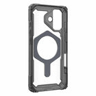 UAG Plasma XTE Compatible with MagSafe Rugged Case for iPhone 17 - Ash/Titanium-Multiple Customizable viewing angles