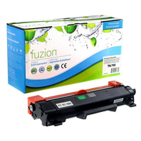 fuzion Brother TN760 Compatible Toner Cartridge - High Yield - Black-Ink Colour: Black