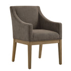 Modway Alton Fabric Upholstered Dining Armchair - Mocha Natural-Versatile Dining Armchair