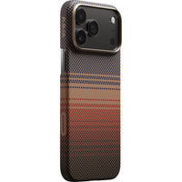 PITAKA Tactile Woven Case For iPhone 17 Pro Max - Sunset-Powered by our exclusive PitaTap technology