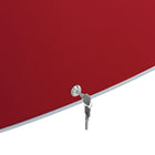 Danby 4.4 cu. ft. Contemporary Classic Compact Fridge - Black/Metallic Red-Black interior