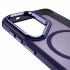 Blu Element Chromatic Kick with Magnets Cell Phone Case for Galaxy S26+ - Deep Violet-Aluminum hyper-responsive buttons
