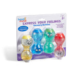 Hand2Mind Express Your Feelings Sensory Bottles-Activity Guide is designed to encourage discussion/conversation about responding to emotions in positive, proactive ways