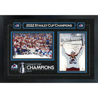 Gabriel Landeskog Colorado Avalanche 2022 Stanley Cup Collage - Framed Print - 22" x 18"-Premium virtual frames