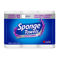 SpongeTowels Ultra PRO Paper Towels - Choose-A-Size - Double - 6 Pack-6 Pack