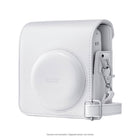 Fujifilm Instax Mini 13 Instant Camera Case - Clay White-Adjustable shoulder strap