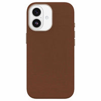 OtterBox Symmetry Cactus Leather Compatible with MagSafe Case with Camera Control for iPhone 17 - Dessert Saddle Brown-Precision designed opening for easy interaction with Camera Control