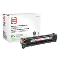 TRU RED CB543A HP 125A Remanufactured Toner Cartridge - Standard Yield - Magenta-Yields up to 1,400 pages