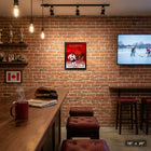 Frameworth Connor McDavid Hockey Canada 2026 Action Photo - Framed Print - 16" x 20"-Vivid high-resolution action shot printed on premium photo paper. Professional black wood composite frame with real glass front protection designed for lasting display