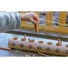Yellow Door Natural Counting Log Set-Made from FSC beech wood the Counting Log is a delight to touch and play with.