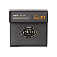 Steven Smith Teamaker Masala Chai Black Tea - 6 x 15 count sachets-Tasting Notes: Ginger, cinnamon, cardamom
