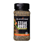 Blackstone Steakhouse Seasoning-Coarse salt, spices, sugar, dehydrated garlic, dehydrated onion, not more than 2% tricalcium phosphate added to prevent caking