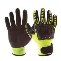 Impacto Backtracker Impact Glove, Medium-Anti-Impact mechanic's glove with back padding
