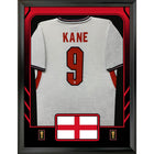 Frameworth Official FIFA World Cup 2026 England Harry Kane Framed Replica Jersey - 25.75" x 33.75"-Officially licensed FIFA World Cup 2026 framed replica jersey display featuring Harry Kane.