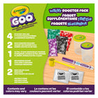 Crayola DIY Goo Wacky Booster Pack-SAFE AND NON-TOXIC: Made with non-toxic materials for a safe play experience, giving parents peace of mind