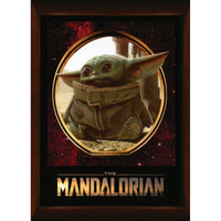 Baby Yoda - Framed Print - 29" x 38"-High-quality art print professionally matted and framed