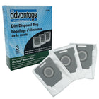 Advantage Replacement Vacuum Cloth Bags - iRobot Roomba - 3 Pack-Roomba Replacement Cloth Bags