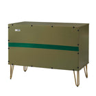 Manhattan Comfort DUMBO 35.19" Modern Dresser - Olive Green-17.61" L x 35.19" W x 26.85" H