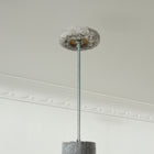 PawHut 4-Tier Floor-To-Ceiling Cat Tree with Scratching Post - Light Grey-Material: Particleboard, Sisal, Flannel (100% polyester) 