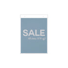 Deflecto Classic Image Wall Mount Sign Holder - Portrait - 8 1/2"W x 11"H - Clear-Predrilled holes make wall mounting easy
