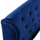Modway Penelope Tufted Wingback Performance Velvet Queen Platform Bed - Navy-8