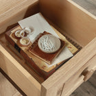 Sauder Hillmont Farm L-Desk - Timber Oak-Quick and easy assembly with T-lock drawer system for hassle-free construction