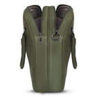 Champs Onyx Leather Briefcase - Khaki-4 Inner slip pockets