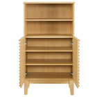 Modway Render Freestanding Bathroom Storage Cabinet - Oak-8