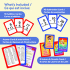 The Fidget Game Addition & Subtraction Card Pack - Grade 1 & 2-Improves speed and accuracy in solving math problems